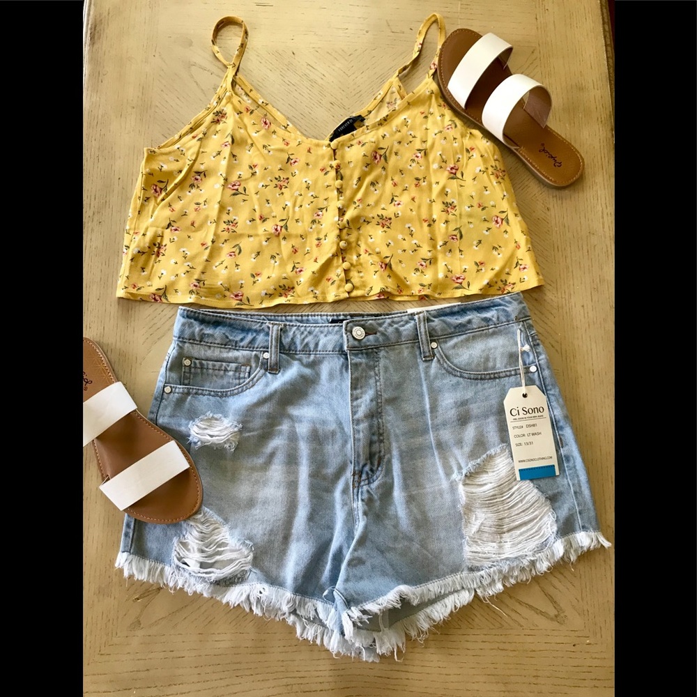 Fashion Nova | High Waisted Denim Shorts